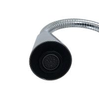 Torneira Misturador Cozinha Tubo Conic Flexível Cromado 2 Jatos Parede