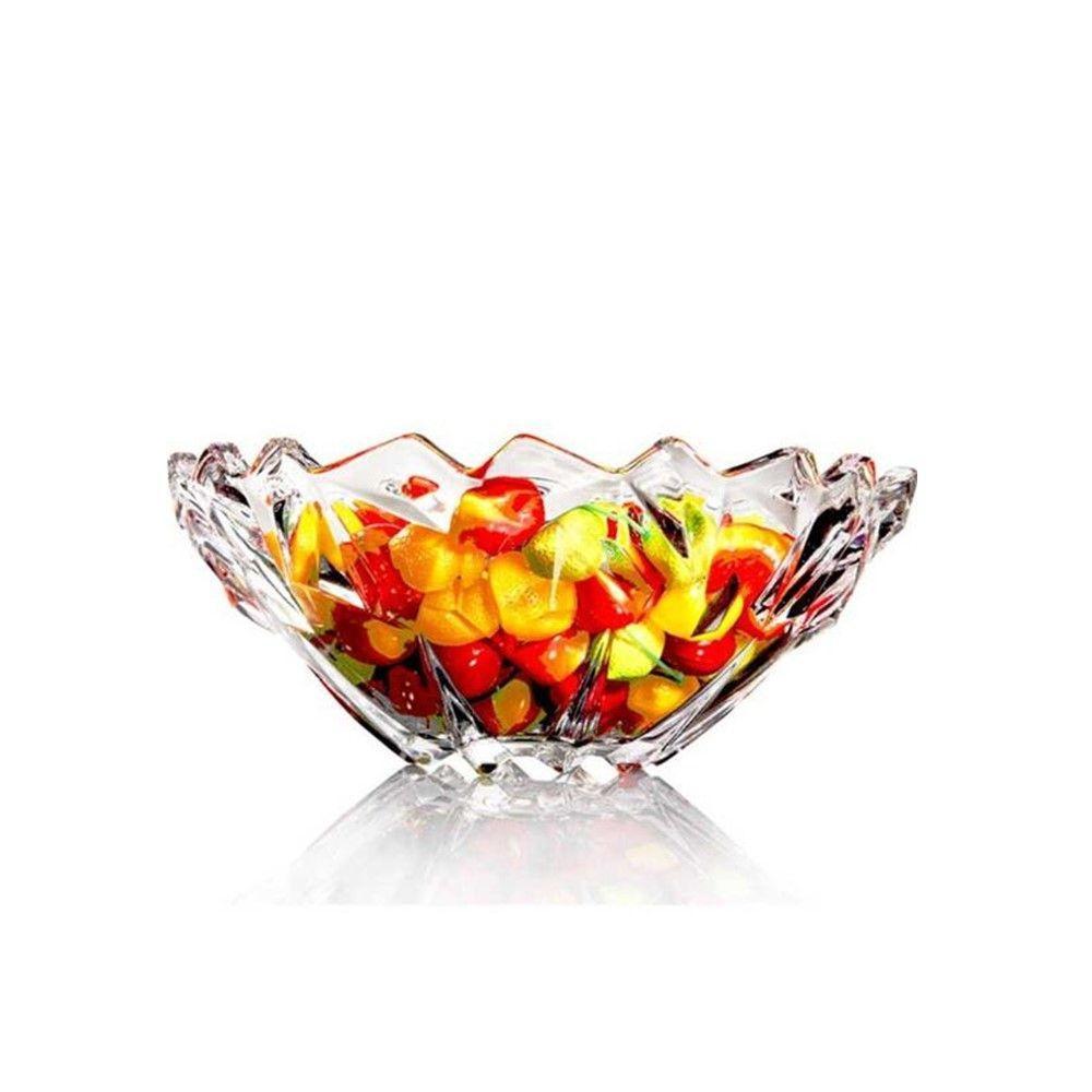 Jogo 6 Taça De Sobremesa Bowl Vidro Diamante Transparente Galaxy 280ml Em Casa Tem - 4