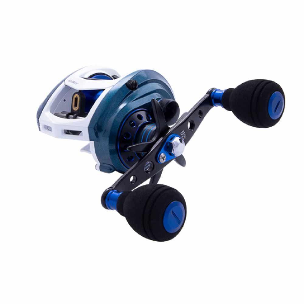 Carretilha Para Pesca Maruri Sw 10 Rolamentos Big Game Lado Da Manivela Direita - 7