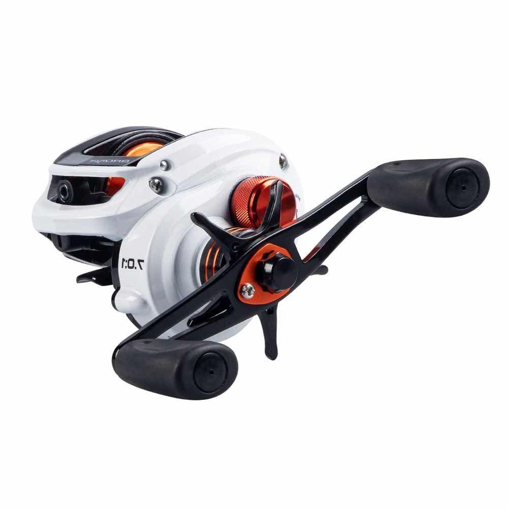 Carretilha Para Pesca Maruri Bronx Branca 11r Carretel Fundo Manivela Direita - 3