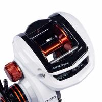 Carretilha Para Pesca Maruri Bronx Branca 11r Carretel Fundo Manivela Direita - 5