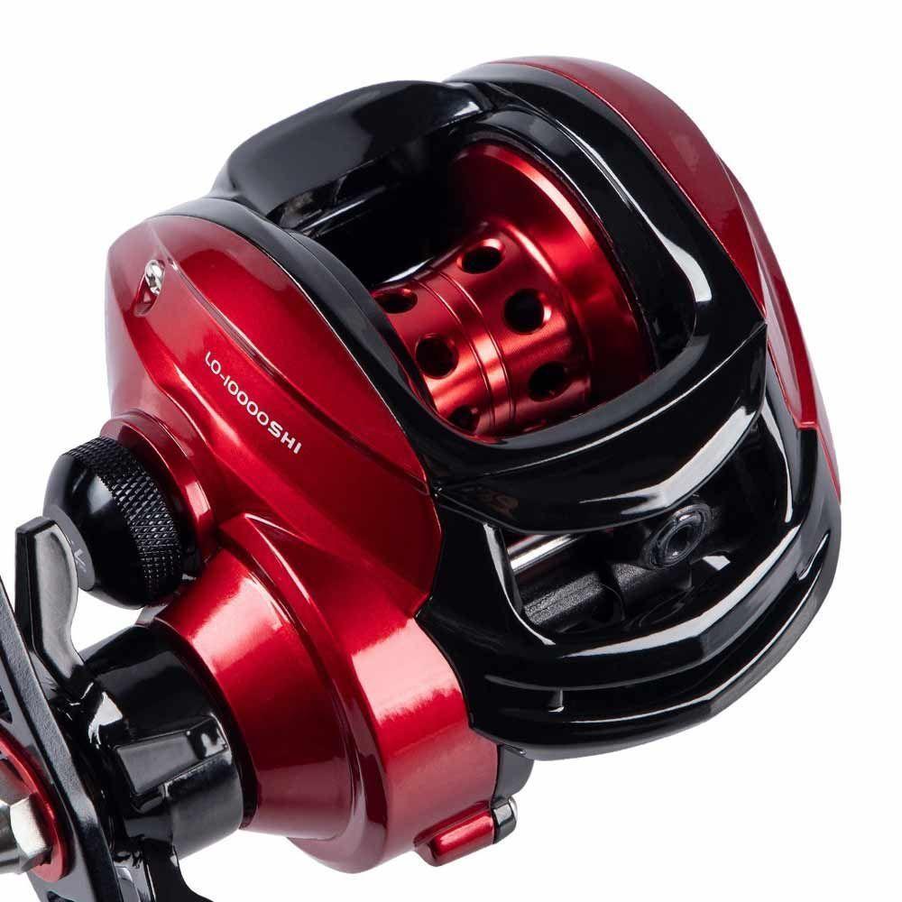 Carretilha Para Pesca Maruri Logan 10 Rolamentos Lado Da Manivela Direita - 6