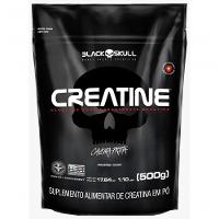 Creatina Caveira Preta Black Skull Refil 500g - Sem Sabor - 1