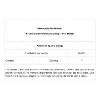 Creatina Monohidratada New Millen 300g - 2