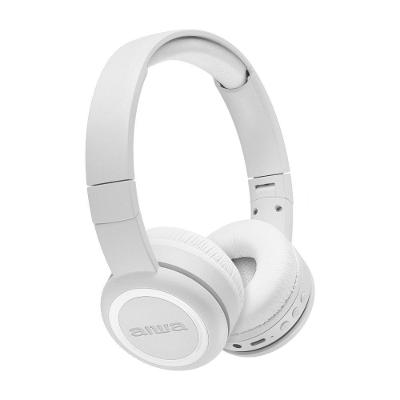 Fone De Ouvido Headphone Aiwa Hp-03-w Bluetooth Drive 30mm Bivolt