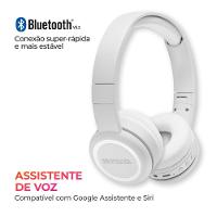 Fone De Ouvido Headphone Aiwa Hp-03-w Bluetooth Drive 30mm Bivolt - 6