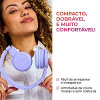 Fone De Ouvido Headphone Aiwa Hp-03-p Bluetooth Drive 30mm Fone De Ouvido Aws-hp-03-p - 6