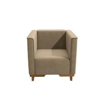 Poltrona Ravena Kappesberg Veludo Deluxe Bege - 7