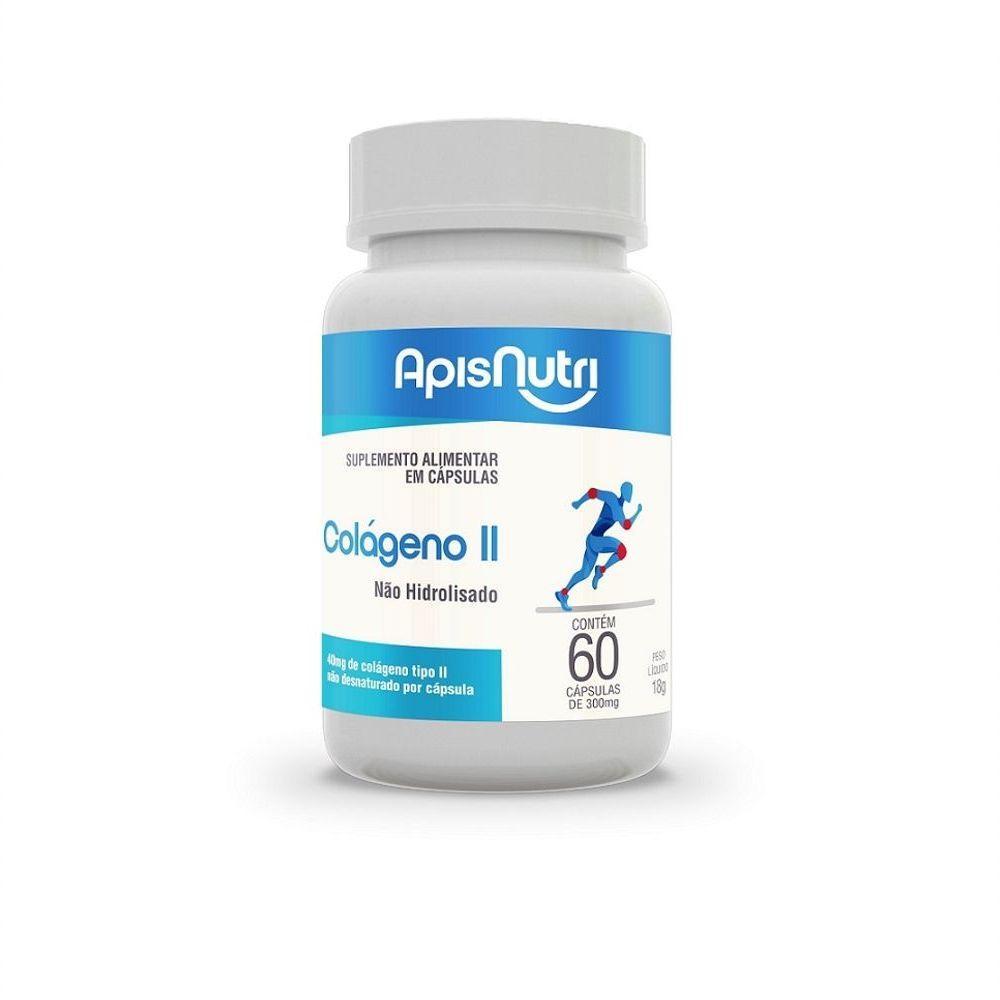 Colágeno Tipo II Apisnutri 60 Cápsulas 300mg - 1