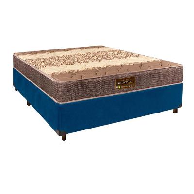 Cama Box + Colchão Casal D26 Ortophedic Sankonfort