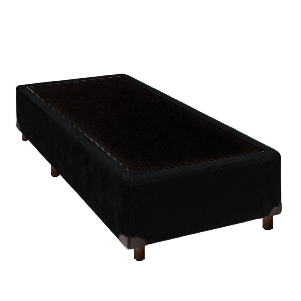 Cama Box Solteiro Preto Nature 88x188 - 1