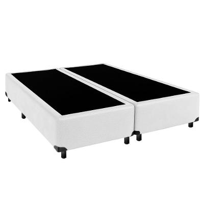 Cama Box King Branco Nature 193x203