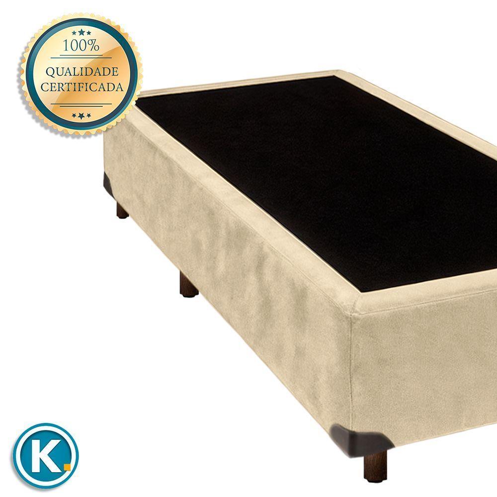 Cama Box Solteiro Perola Nature 88x188 - 4