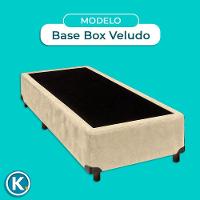 Cama Box Solteiro Perola Nature 88x188 - 3