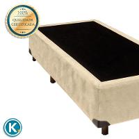 Cama Box Solteiro Perola Nature 88x188