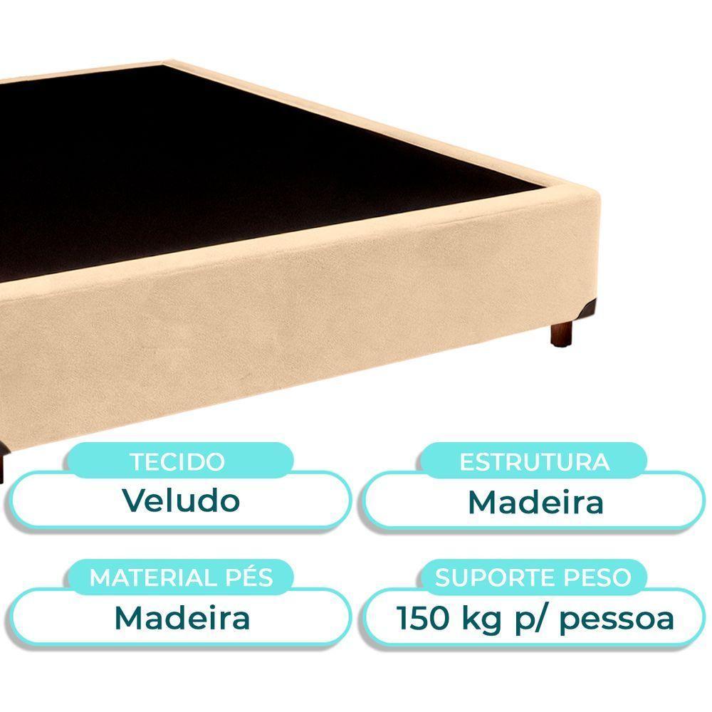 Cama Box Casal Perola Nature 138x188 - 4