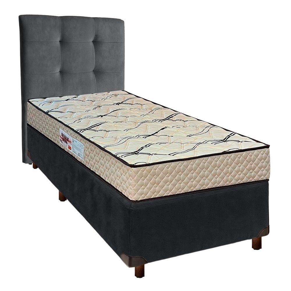 Kit Cama Box + Cabeceira + Colchão Solteiro D33 - Maxsono - Paropas - 1