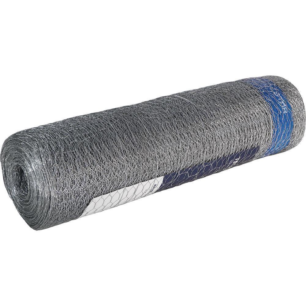 Tela Viveiro Hexagonal 0,6 X 50 M Bwg26 Tradestar - 2