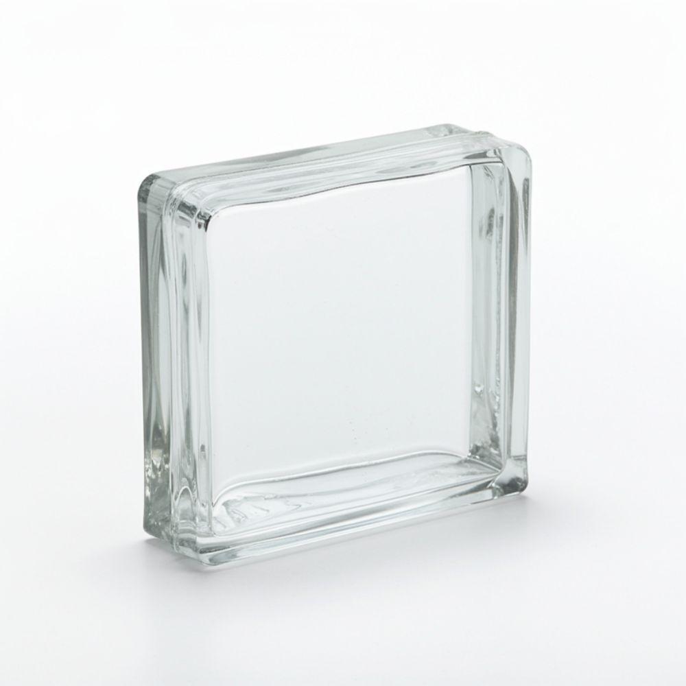 Tijolo De Vidro 19 X 19 X 8 Cm Liso Translúcido 2 Lados Tradestar - 2