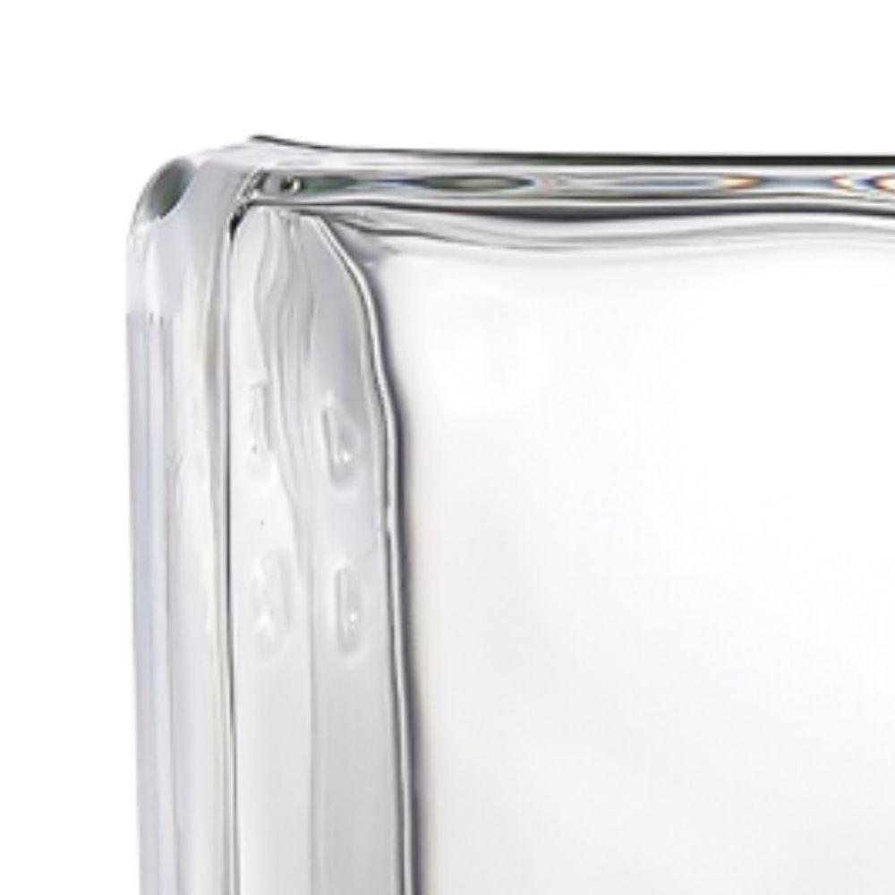 Tijolo De Vidro 19 X 19 X 8 Cm Liso Translúcido 2 Lados Tradestar - 4