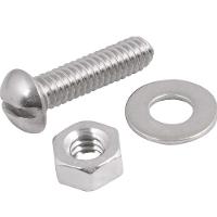 Parafuso Máquina.inox 1/4"x2"rd+po+ar Com 4 Vonder - 1