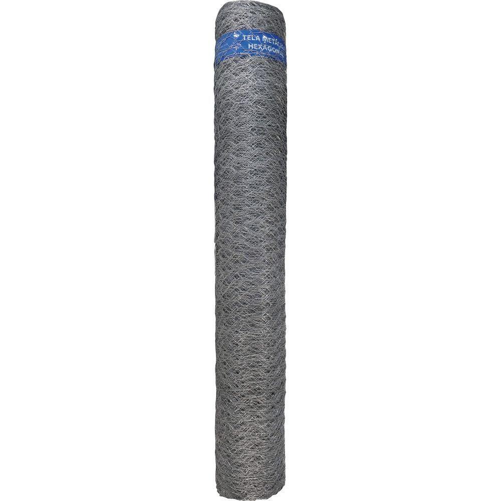 Tela Pinteiro Hexagonal 1,0 X 50 M Bwg24 Tradestar - 2