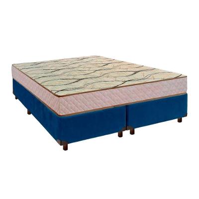 Cama Box Bau + Colchão Casal D33 Maxsono Paropas