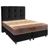 Kit Cama Box + Cabeceira + Colchão Queen D26 - Ortophedic - Sankonfort - 1