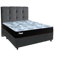 Kit Cama Box + Cabeceira + Colchão Casal Molas Ensacadas - Life Gold - Paropas - 1