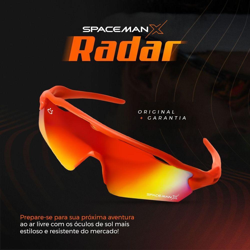 Oculos Esportivo Uv400 Protecao Ciclismo Corrida Bike + Case Vilão Lente Espelhada Qualidade Premium - 7