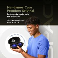 Oculos Azul Uv400 Bike Ciclismo Esportivo + Case Lente Espelhada Qualidade Premium Vilão Presente - 2