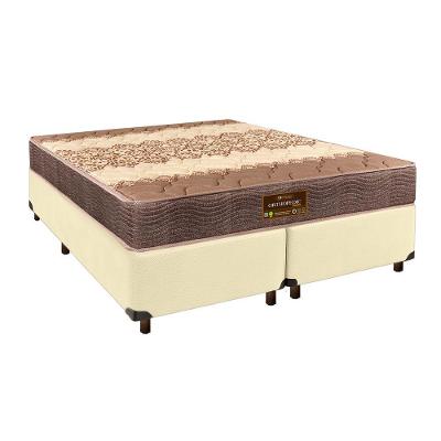 Cama Box Bau + Colchão Queen D26 Ortophedic Sankonfort