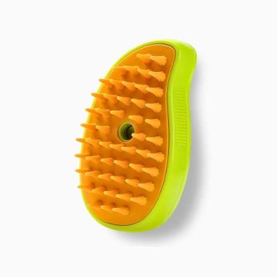 Escova Autolimpante 3 Em 1 Pets A Vapor Com Spray