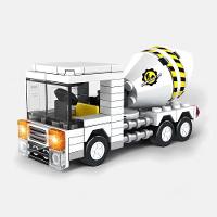 Brinquedo Blocos Montar Carro Criança Cognição - 1