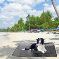 Capa Forro Impermeável Protetor Banco Transporte Pet Cachorro Gato Dobrável Carro Viagem Passeio Preto