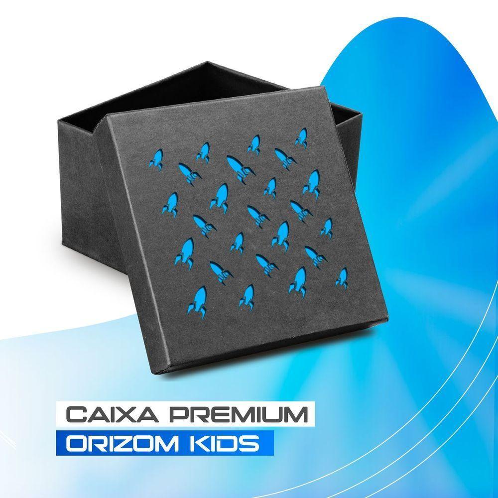 Relogio Infantil Azul Digital + Oculos Sol Menino Foguete Prova Dagua Original Garoto Social Acetato - 3