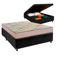 Conjunto Cama Box Bau Blindado Casal + Colchão D33 Maxsono Paropas - 1