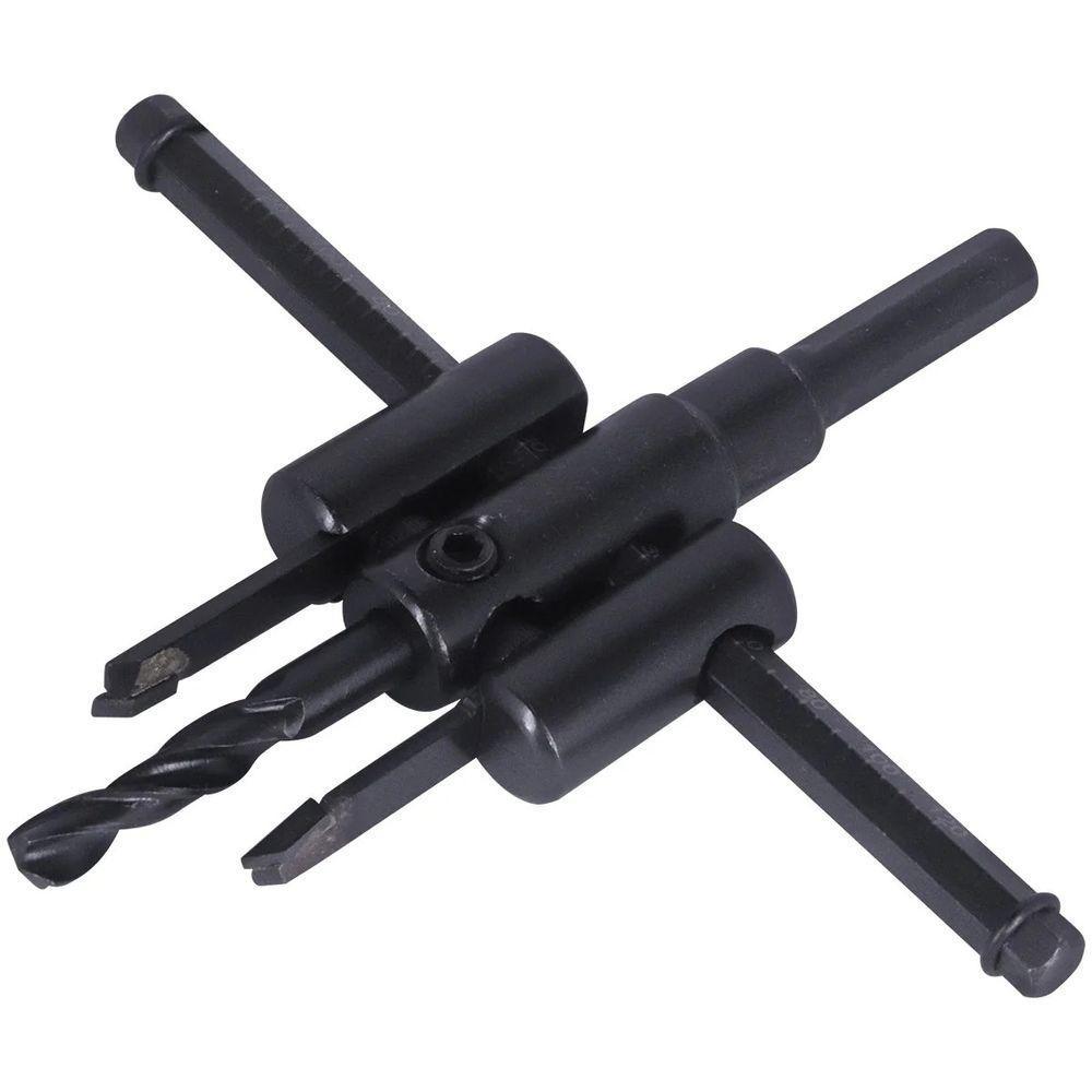 Furador Circular Ajustável 30 - 120 Mm Bailarina Tradestar - 1