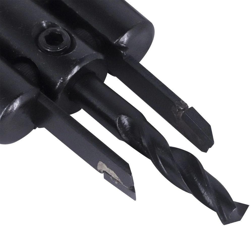 Furador Circular Ajustável 30 - 120 Mm Bailarina Tradestar - 2