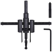 Furador Circular Ajustável 30 - 120 Mm Bailarina Tradestar - 3