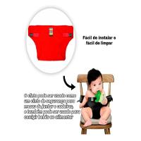 Cadeirinha Alimentacao Bebe Portatil Assento Infantil Refeicao Com Cinto Segurança Ajustavel Viagem - 3