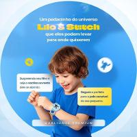 Relogio Led Digital Infantil Azul Crianca Pulseira Ajustavel Qualidade Premium Presente Silicone - 5
