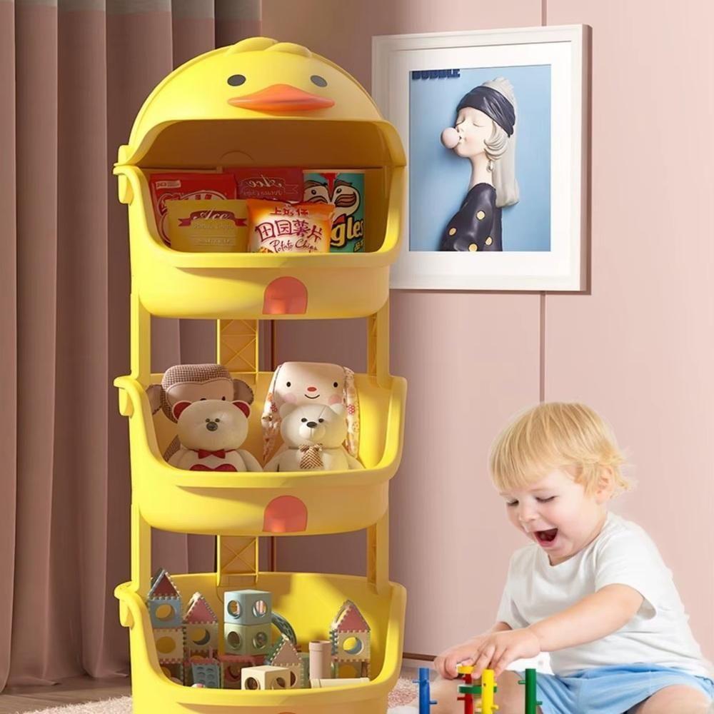 Estante Infantil Caixa Organizadora Bau Brinquedos Porta Treco Com Rodas Armario Gavetas Carrinho - 2