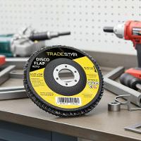 Disco Flap 115 Mm G50 Fibra Cônico Aço Tradestar