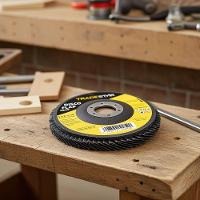 Disco Flap 115 Mm G50 Fibra Cônico Aço Tradestar - 5