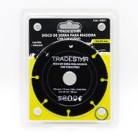 Disco Tungstenio 110 Mm Para Madeira Furo 20 Mm Tradestar - 3