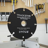 Disco Tungstenio 110 Mm Para Madeira Furo 20 Mm Tradestar - 7