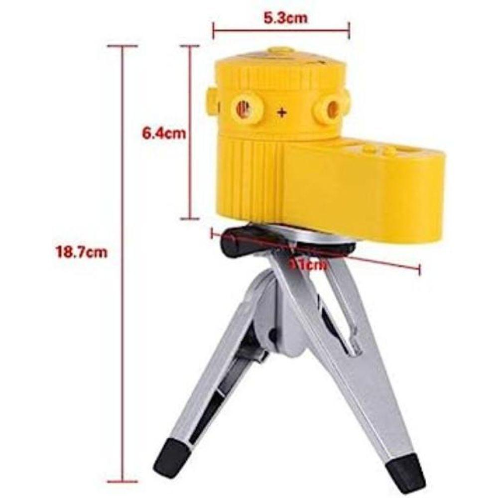 Nível Laser 2 Linhas Cruzada E Ponto 10 Metros Tripe - 4