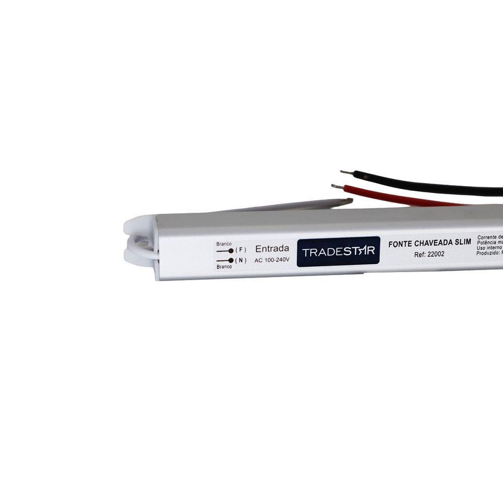 Fonte Led Slim 24w 2a 12v Tradestar - 3