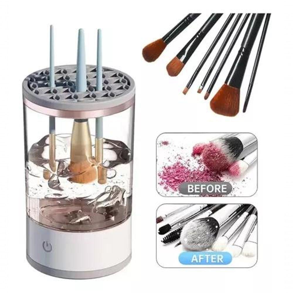Limpador Pinceis Maquiagem Secador Automático Usb - 1